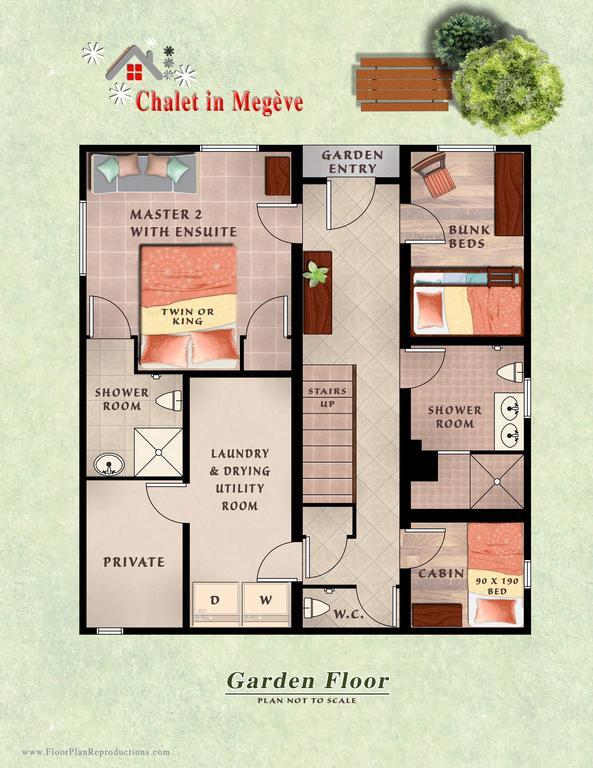 Chalet In Megeve Bed & Breakfast Стая снимка